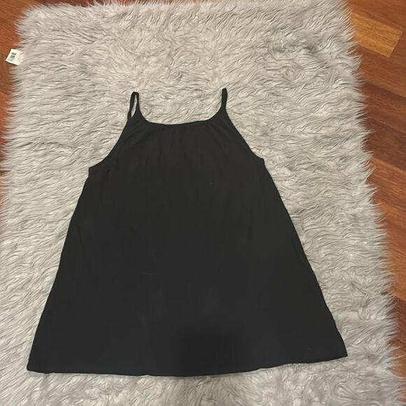 Eddie Bauer women’s‎ black and white embroidered flowy cotton modal tank top - Picture 6 of 6